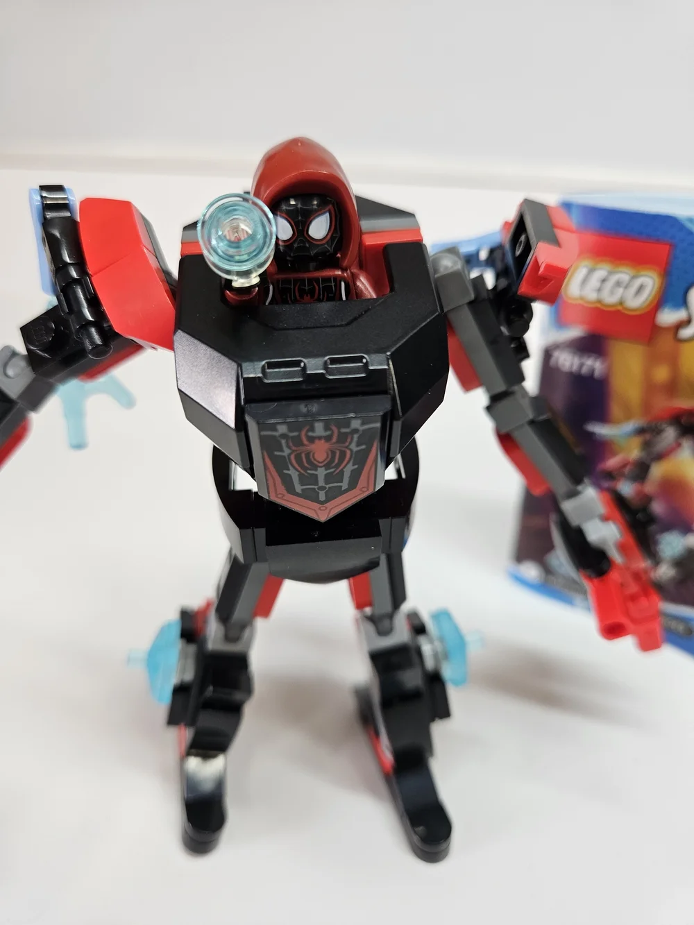 LEGO Marvel Spider-Man Miles Morales Mech Armor 76171 Manual 100% Complete